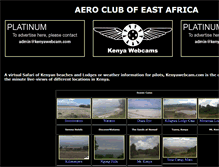 Tablet Screenshot of kenyawebcams.com